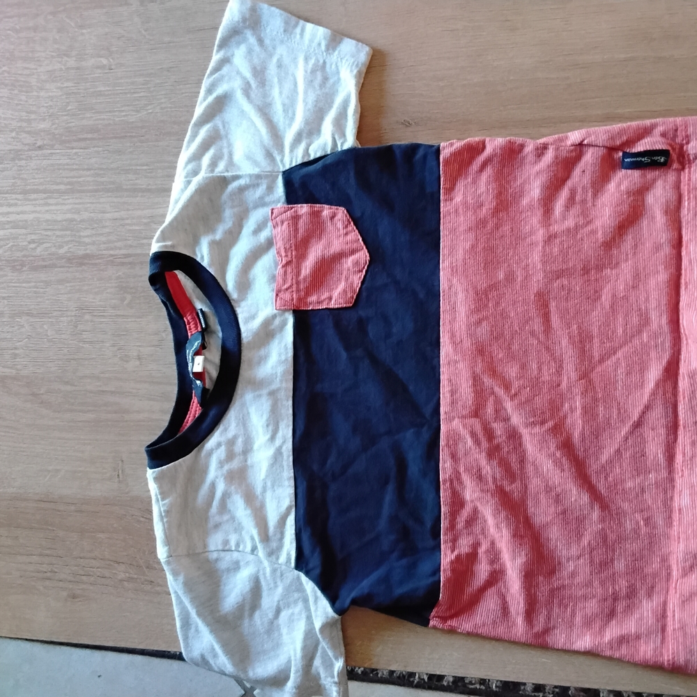 Ben Sherman Red and Blue Short Sleeve Tees